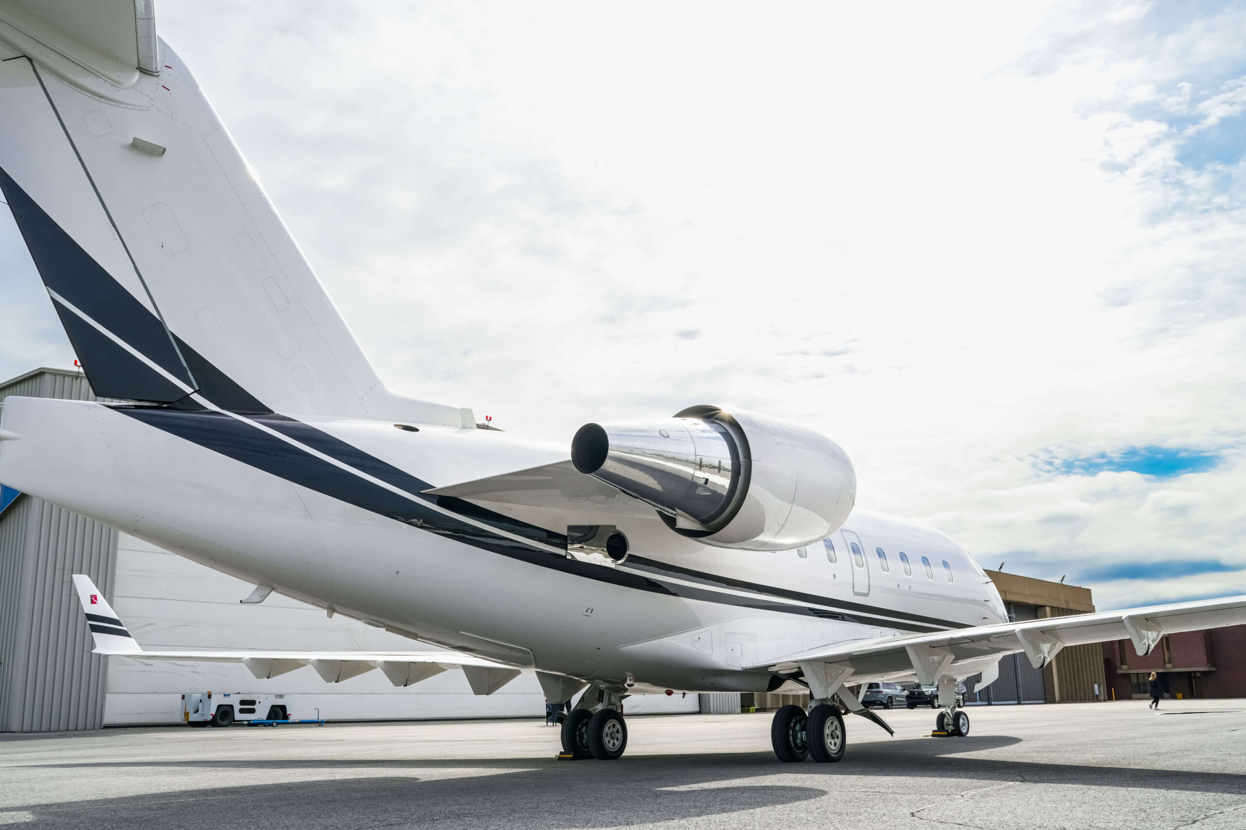 Bombardier Challenger Private Jet Exterior