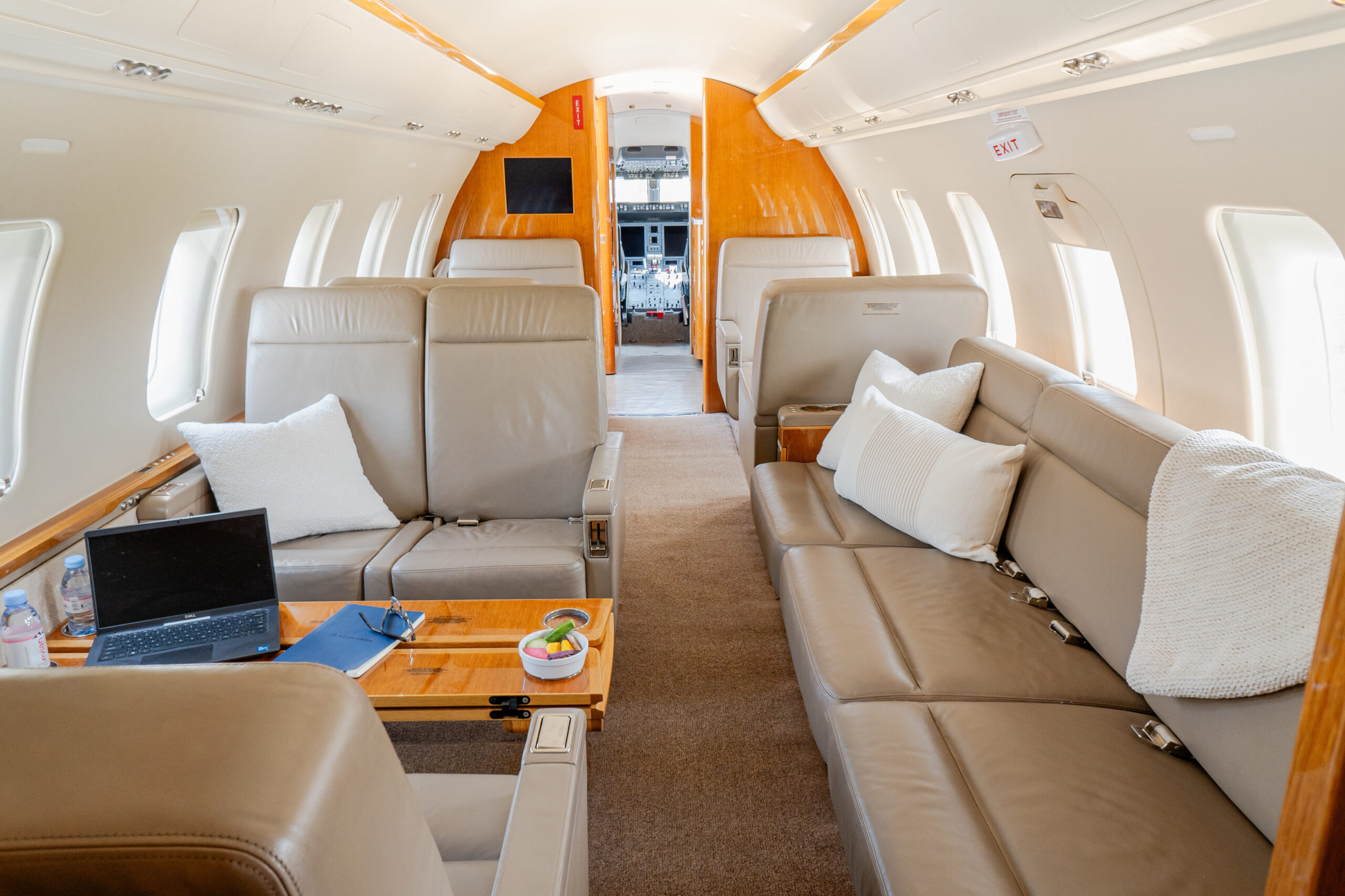 Challenger 605 - Interior Back 2