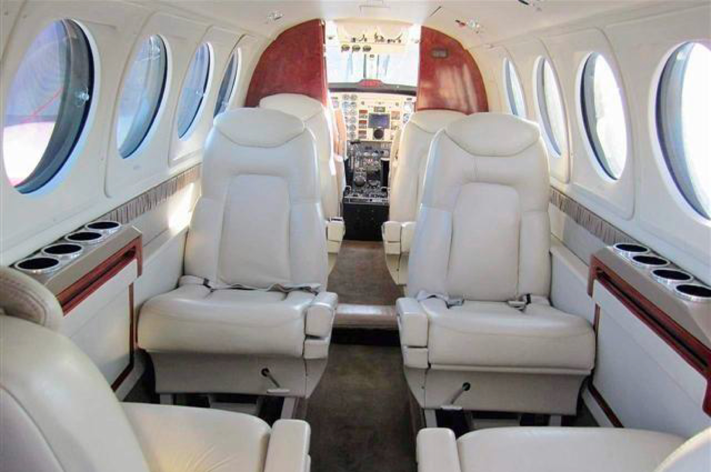 King Air B200 Interior Cabin